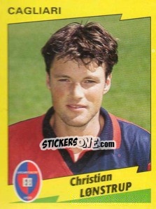 Figurina Christian Lønstrup - Calciatori 1996-1997 - Panini