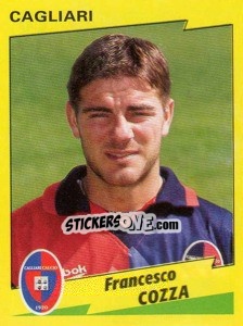 Cromo Francesco Cozza - Calciatori 1996-1997 - Panini