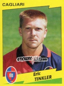 Sticker Eric Tinkler - Calciatori 1996-1997 n. 87 - Panini