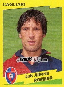 Cromo Luis Alberto Romero - Calciatori 1996-1997 - Panini