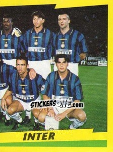 Figurina Squadra - Calciatori 1996-1997 - Panini