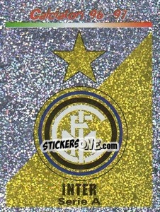 Sticker Scudetto - Calciatori 1996-1997 n. 114 - Panini