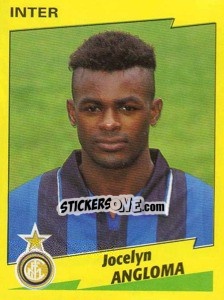 Sticker Jocelyn Angloma - Calciatori 1996-1997 - Panini