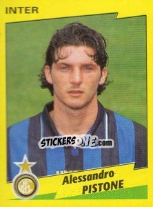 Figurina Alessandro Pistone - Calciatori 1996-1997 - Panini