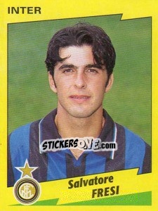 Sticker Salvatore Fresi - Calciatori 1996-1997 n. 119 - Panini