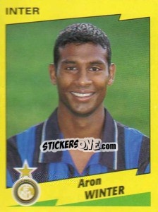 Sticker Aron Winter - Calciatori 1996-1997 n. 125 - Panini