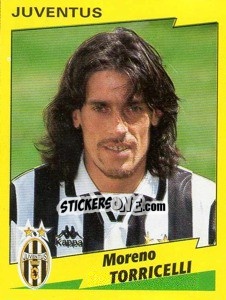 Sticker Moreno Torricelli - Calciatori 1996-1997 n. 135 - Panini