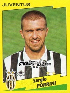 Sticker Sergio Porrini - Calciatori 1996-1997 n. 139 - Panini