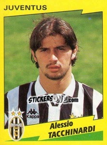 Sticker Alessio Tacchinardi - Calciatori 1996-1997 - Panini
