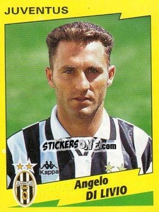 Sticker Angelo di Livio - Calciatori 1996-1997 n. 141 - Panini