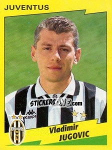 Sticker Vladimir Jugovic - Calciatori 1996-1997 n. 142 - Panini
