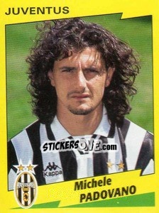 Sticker Michele Padovano - Calciatori 1996-1997 n. 148 - Panini