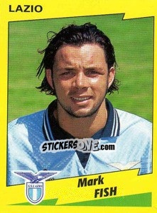 Figurina Mark Fish - Calciatori 1996-1997 n. 158 - Panini