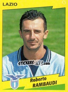 Sticker Roberto Rambaudi - Calciatori 1996-1997 - Panini