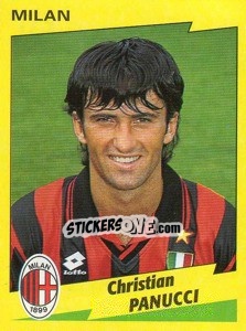 Sticker Christian Panucci - Calciatori 1996-1997 - Panini