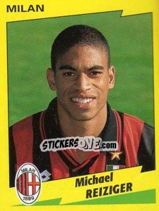 Sticker Michael Reiziger - Calciatori 1996-1997 n. 177 - Panini
