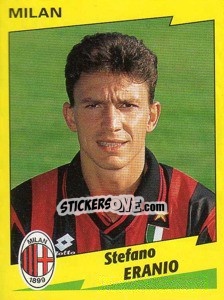 Sticker Stefano Eranio - Calciatori 1996-1997 n. 178 - Panini