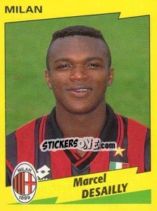 Sticker Marcel Desailly - Calciatori 1996-1997 n. 179 - Panini