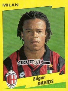 Cromo Edgar Davids - Calciatori 1996-1997 - Panini