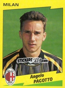 Sticker Angelo Pagotto - Calciatori 1996-1997 - Panini