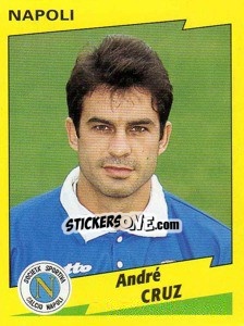 Sticker André Cruz - Calciatori 1996-1997 n. 195 - Panini