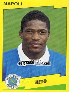 Sticker Beto - Calciatori 1996-1997 - Panini