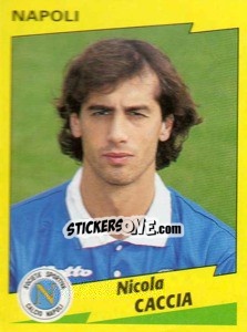 Sticker Nicola Caccia - Calciatori 1996-1997 n. 203 - Panini