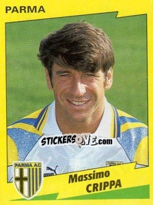 Sticker Massimo Crippa - Calciatori 1996-1997 n. 218 - Panini
