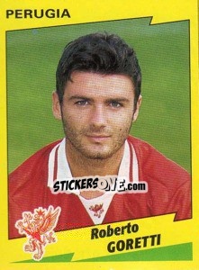 Sticker Roberto Goretti - Calciatori 1996-1997 n. 235 - Panini