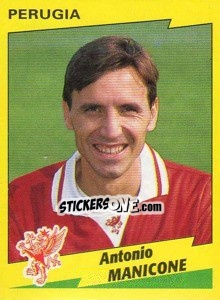 Figurina Antonio Manicone - Calciatori 1996-1997 - Panini