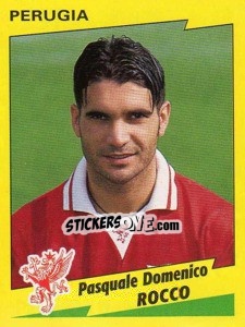 Sticker Pasquale Domenico Rocco - Calciatori 1996-1997 n. 237 - Panini