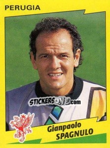 Sticker Gianpaolo Spagnulo - Calciatori 1996-1997 - Panini