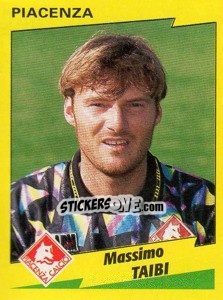 Figurina Massimo Taibi - Calciatori 1996-1997 - Panini
