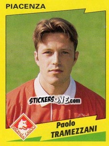 Cromo Paolo Tramezzani - Calciatori 1996-1997 - Panini
