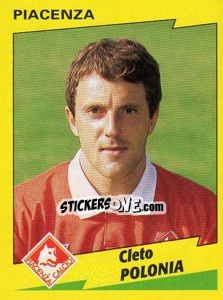 Sticker Cleto Polonia - Calciatori 1996-1997 n. 253 - Panini
