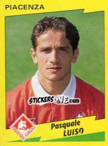 Sticker Pasquale Luiso - Calciatori 1996-1997 n. 260 - Panini