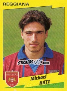 Sticker Michael Hatz - Calciatori 1996-1997 - Panini