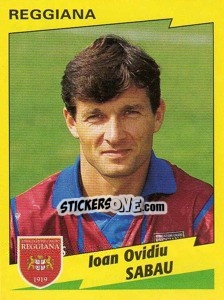 Sticker Ioan Ovidiu Sabau - Calciatori 1996-1997 - Panini