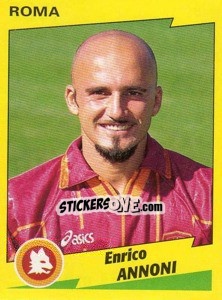 Sticker Enrico Annoni - Calciatori 1996-1997 n. 287 - Panini