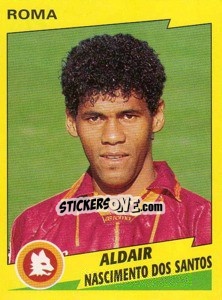 Sticker Aldair Nacimento dos Santos - Calciatori 1996-1997 n. 289 - Panini