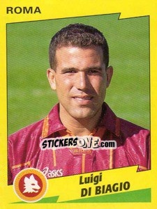 Sticker Luigi di Biagio - Calciatori 1996-1997 n. 293 - Panini