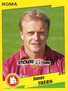 Sticker Jonas Thern - Calciatori 1996-1997 - Panini