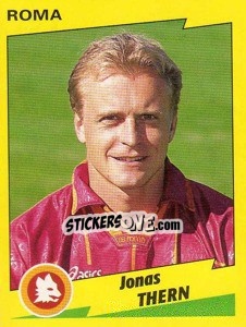 Sticker Jonas Thern - Calciatori 1996-1997 n. 295 - Panini