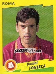 Sticker Daniel Fonseca - Calciatori 1996-1997 n. 298 - Panini