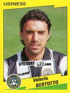 Sticker Valerio Bertotto - Calciatori 1996-1997 - Panini