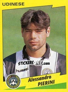 Sticker Alessandro Pierini - Calciatori 1996-1997 n. 329 - Panini