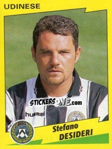 Figurina Stefano Desideri - Calciatori 1996-1997 - Panini