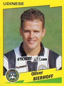 Sticker Oliver Bierhoff - Calciatori 1996-1997 n. 336 - Panini
