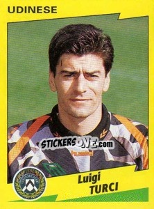 Sticker Luigi Turci - Calciatori 1996-1997 n. 339 - Panini