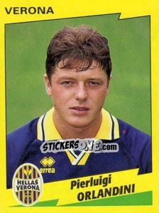 Sticker Pierluigi Orlandini - Calciatori 1996-1997 n. 354 - Panini
